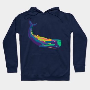 Pop Art Whale Hoodie